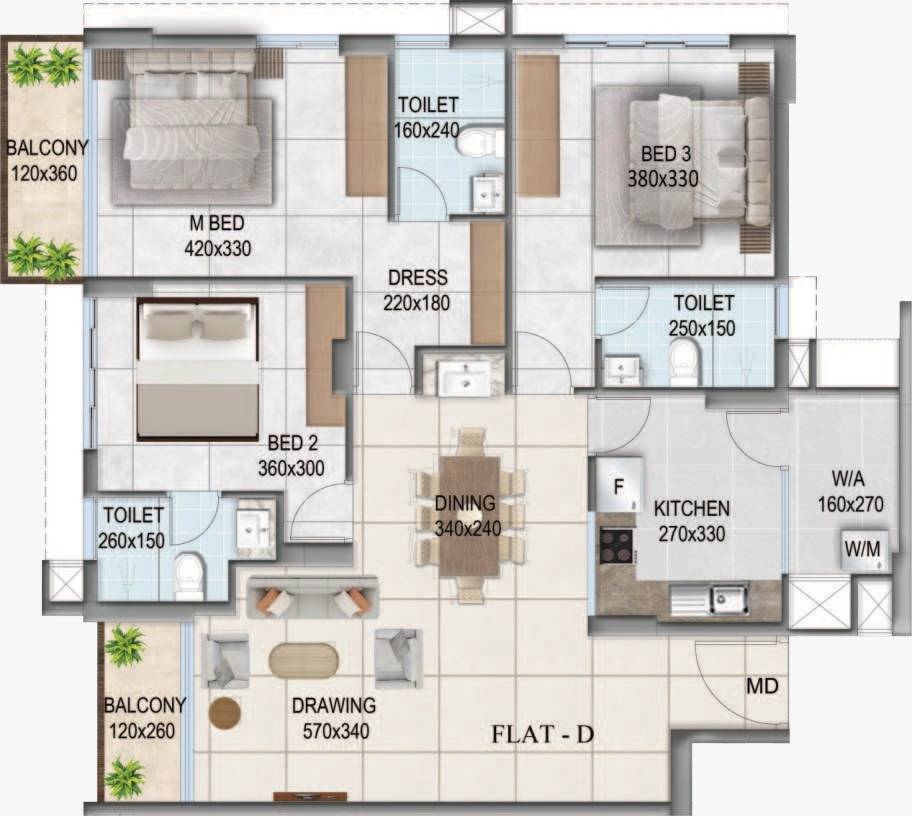National Builders | Signature Tower 2 – Premium 3 BHK Apartments Near Edappally| Cheranallur,Kochi - 14