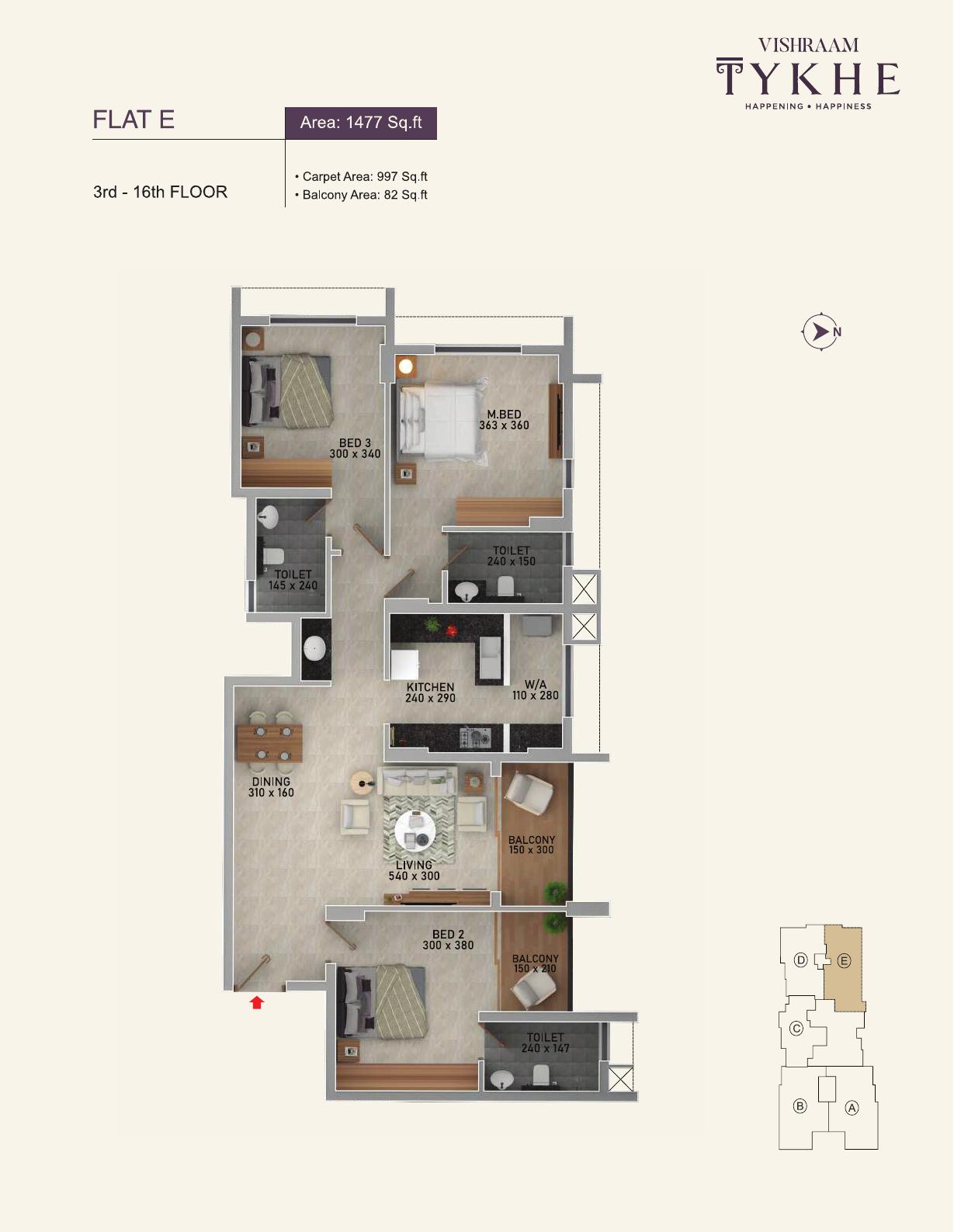 Vishraam - Tykhe | Premium Luxury Apartments at Thykoodam, Ernakulam - 8