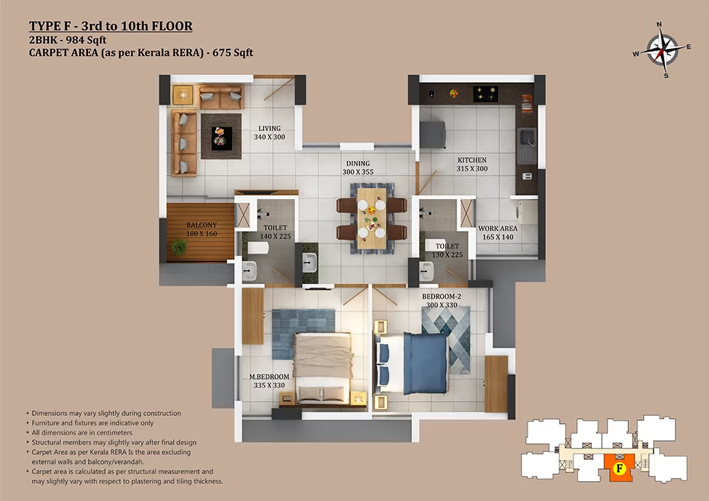 Asset Winside | 2 & 3 BHK Apartments in Thiroor - 15