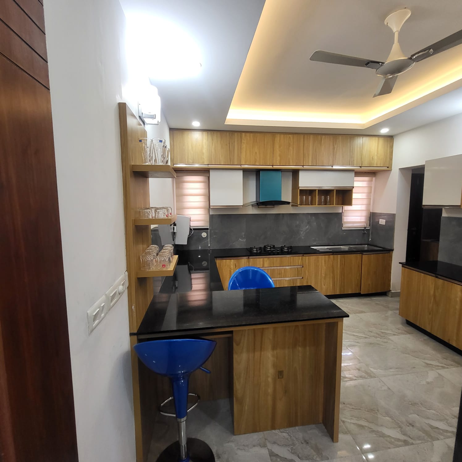 4 BHK Ultra modern Luxury villa- Kent Nalukettu Palm Villa - 8