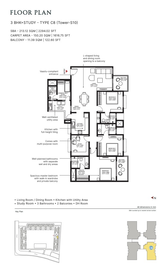 Sobha Marina One | Premium Waterfront Apartments | 3 & 4 BHK (Direct From Builder) - 12