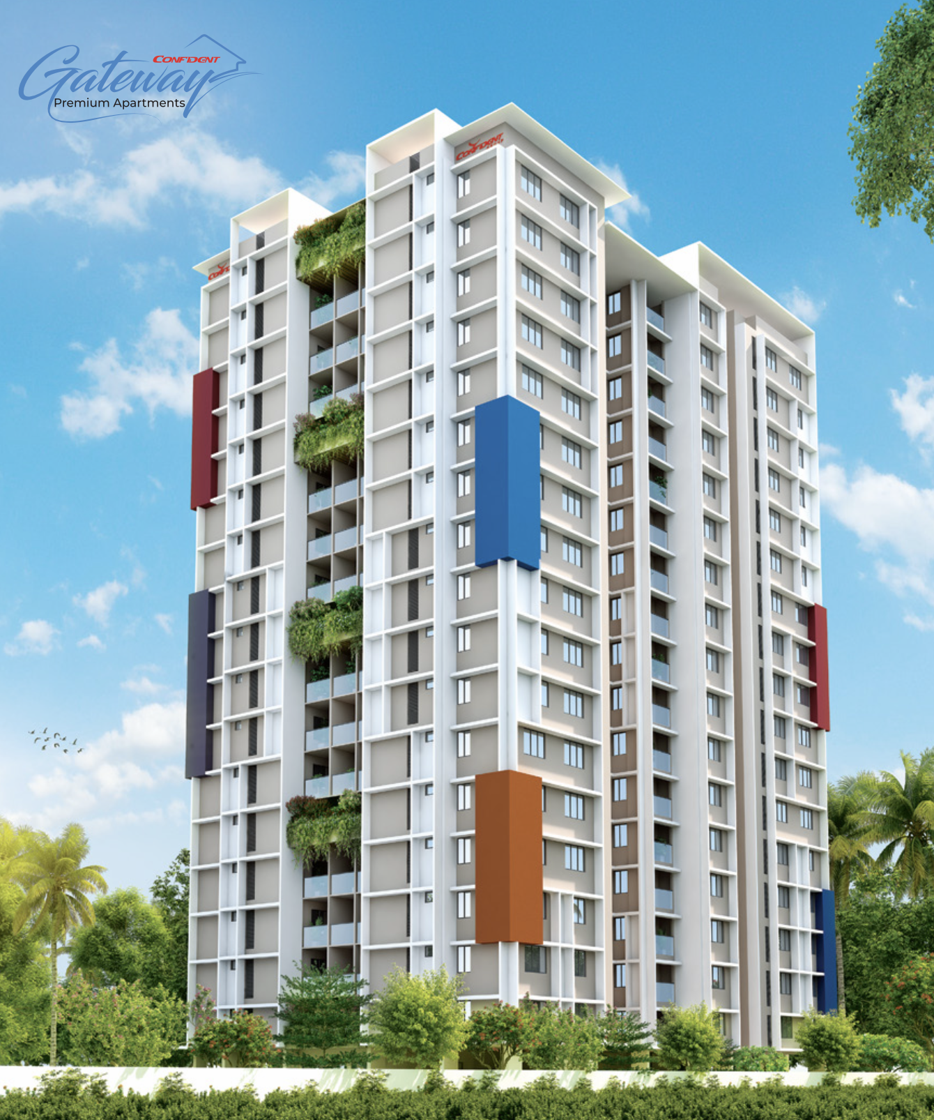 Confident Group - Gateway | Kakkanad | 2 & 3 BHK Premium Apartments
