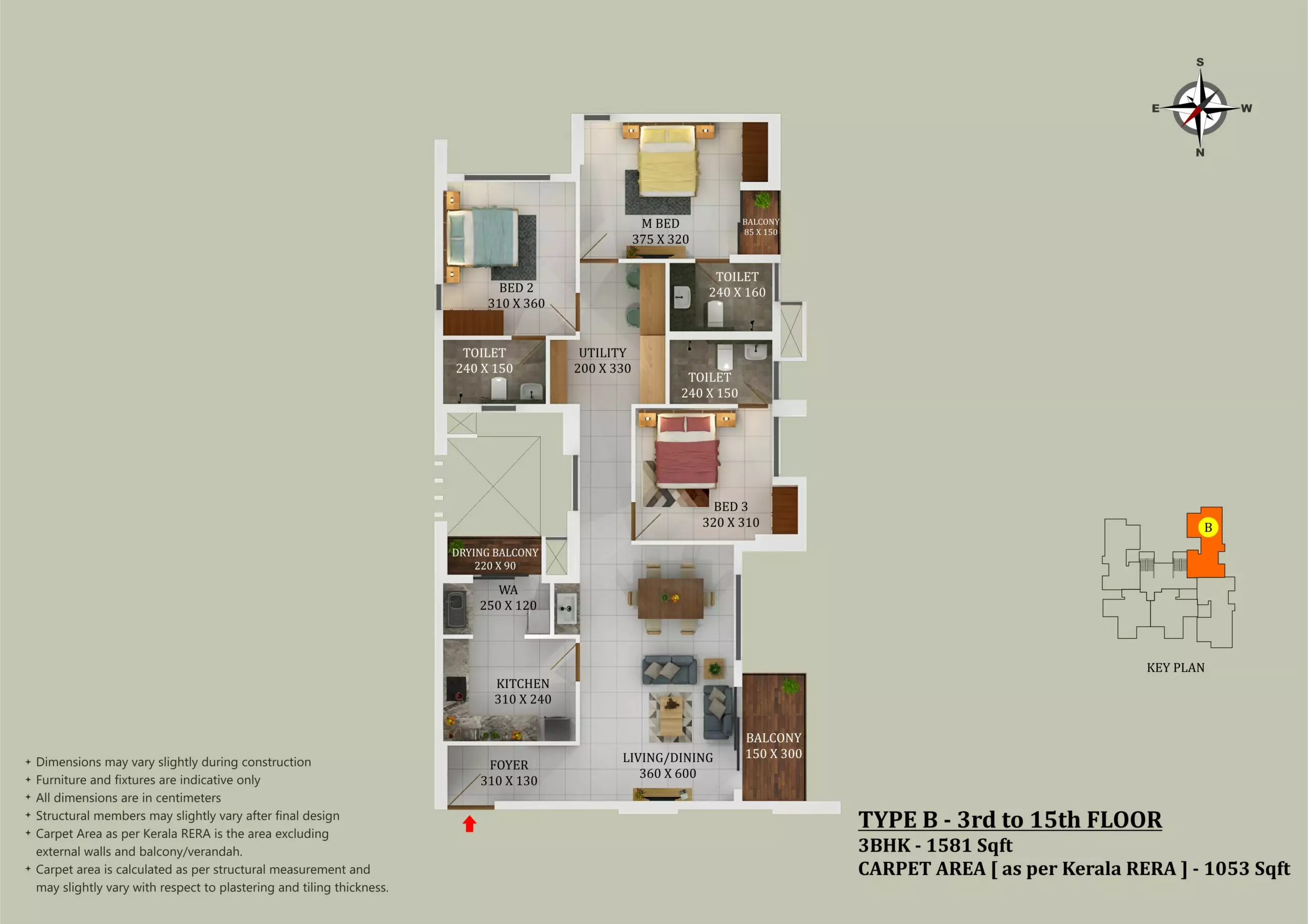 Asset - Sreyas | 2 and 3 BHK Apartments in Cheranalloor - 12