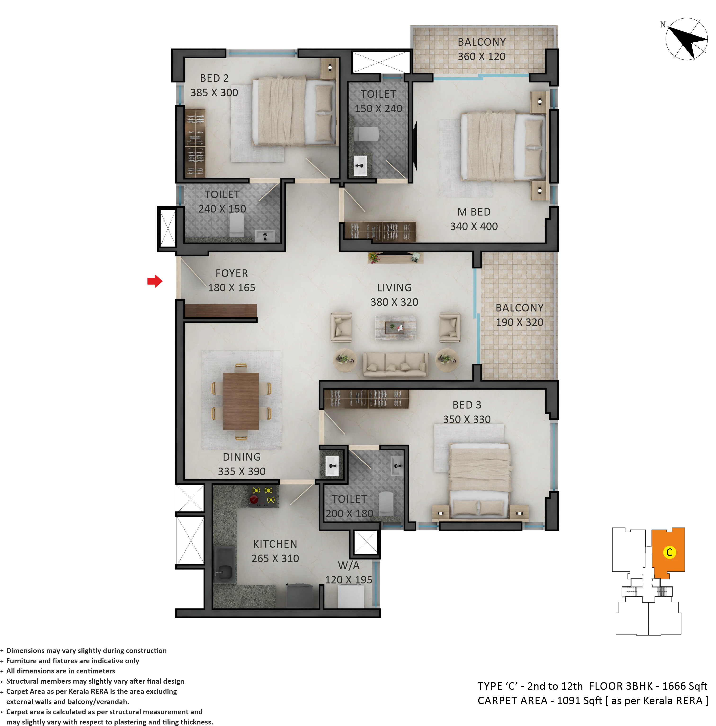Asset - The Avon | 2 & 3 BHK Apartments - 10