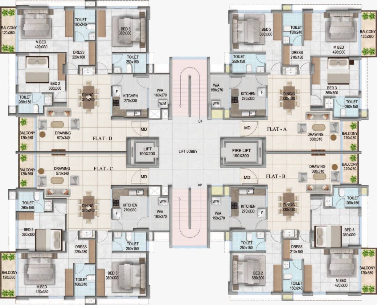 National Builders | Signature Tower 2 – Premium 3 BHK Apartments Near Edappally| Cheranallur,Kochi - 7