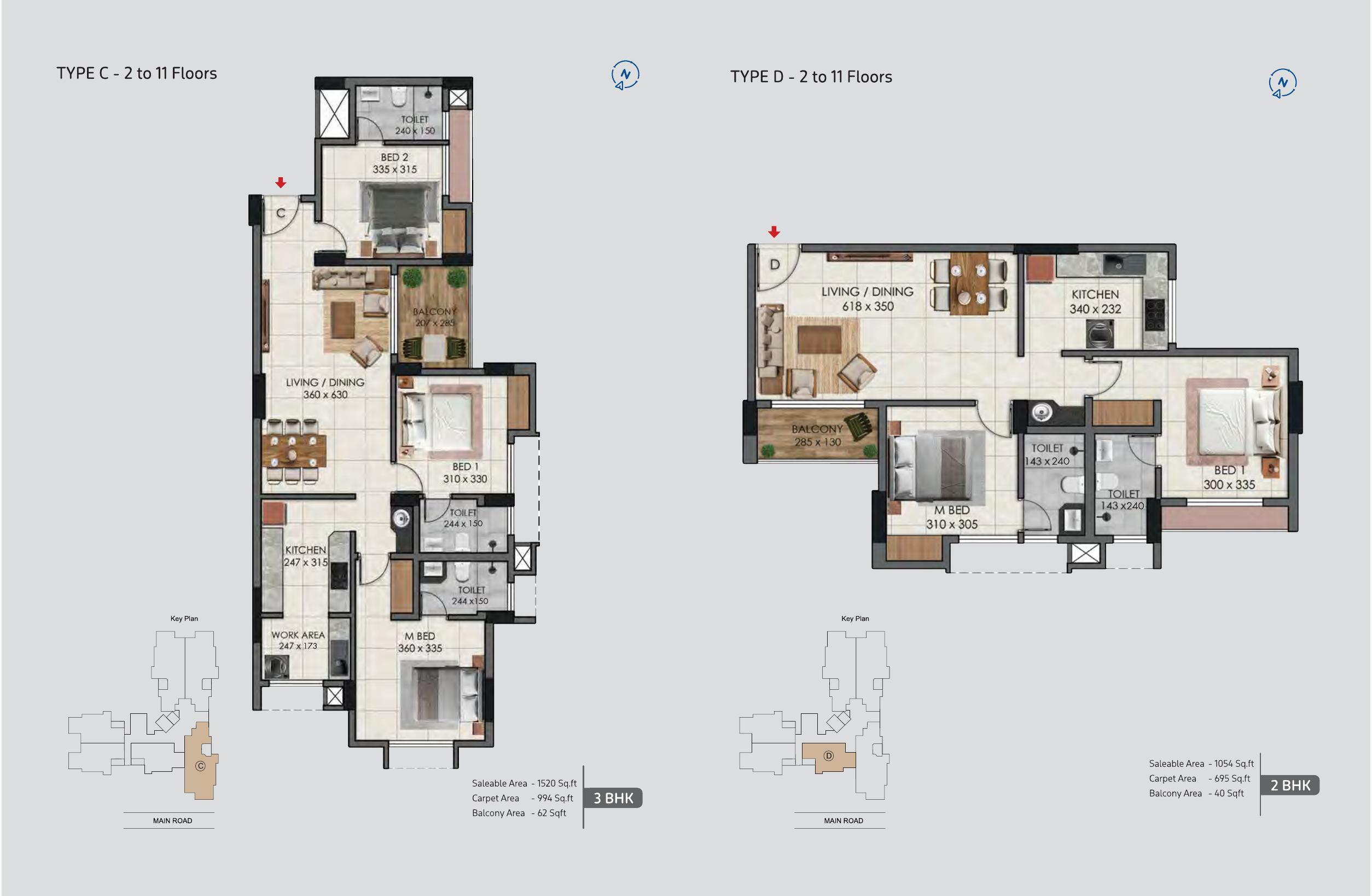 Vishraam - Vismaya | 2 & 3 BHK Premium Apartments in Manakkakadavu, Kakkanad - 11