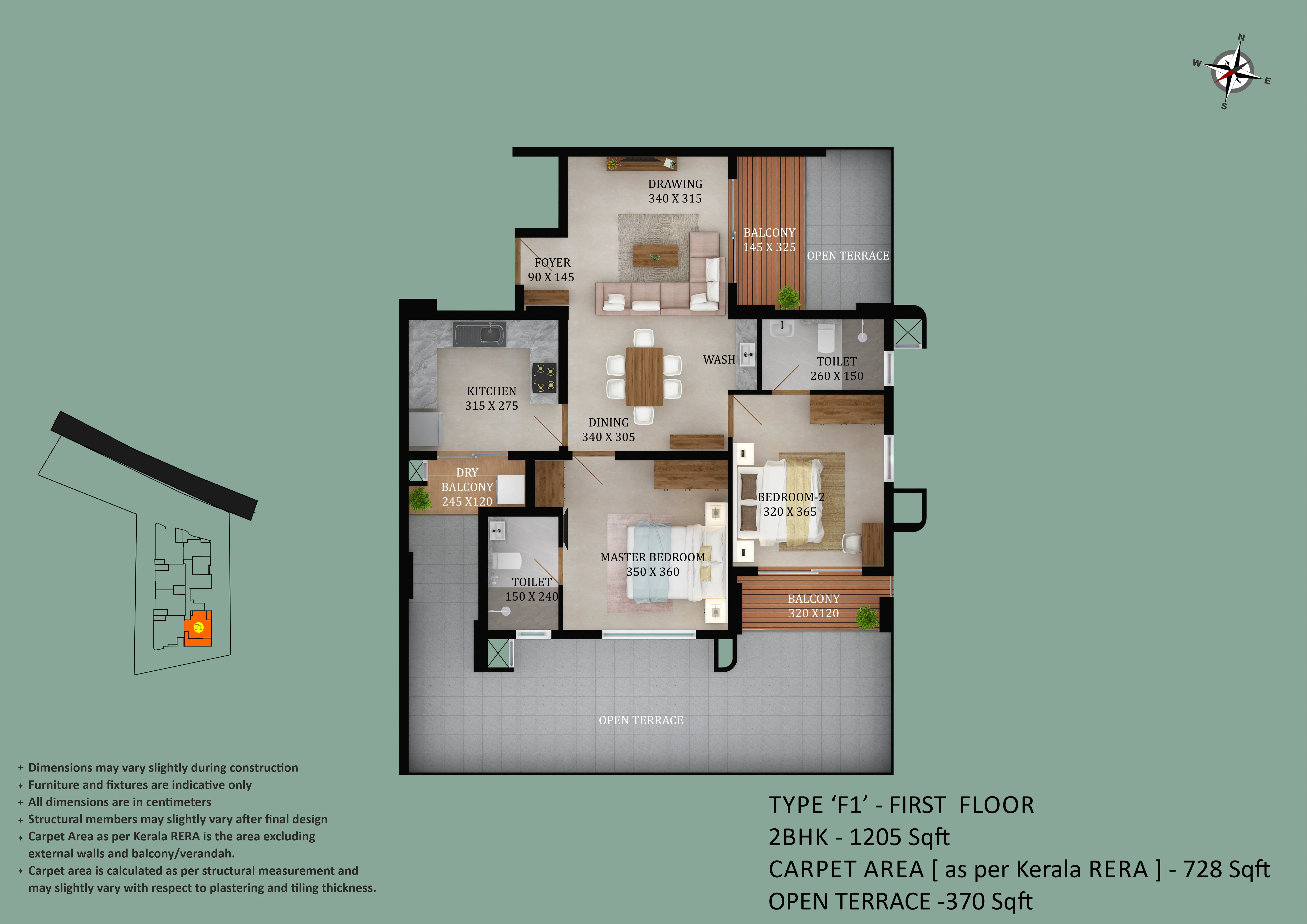 Asset - Butterflies | 2 & 3 BHK apartments at Kakkanad, Kochi - 17