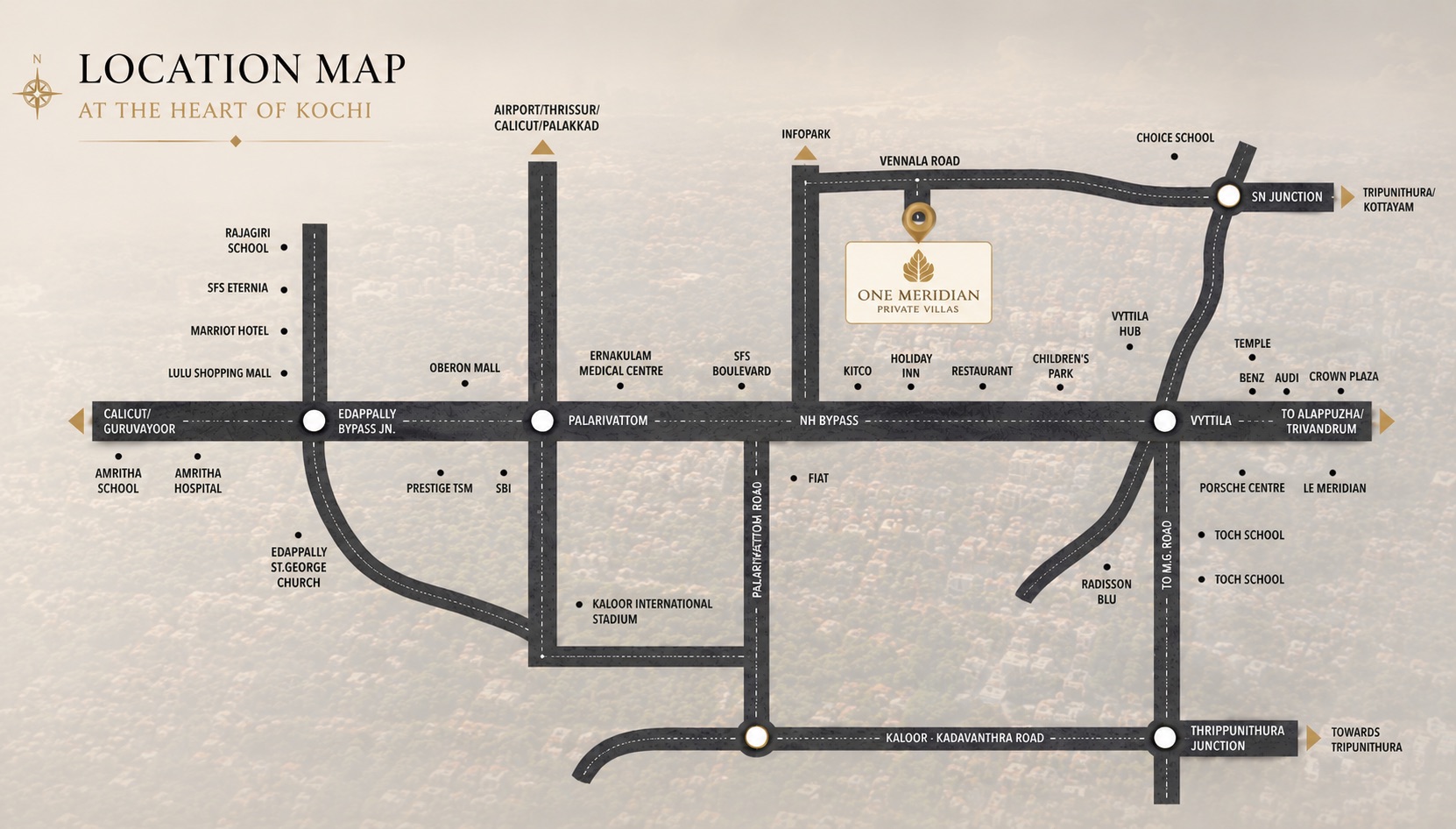 M square Homes - One Meridian | Premium 4 BHK Private Villas in Vennala, Kochi - 5